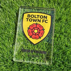 Alternative view of Bolton Town FC Acrylic Award
