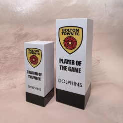 Bolton Town FC Block Award