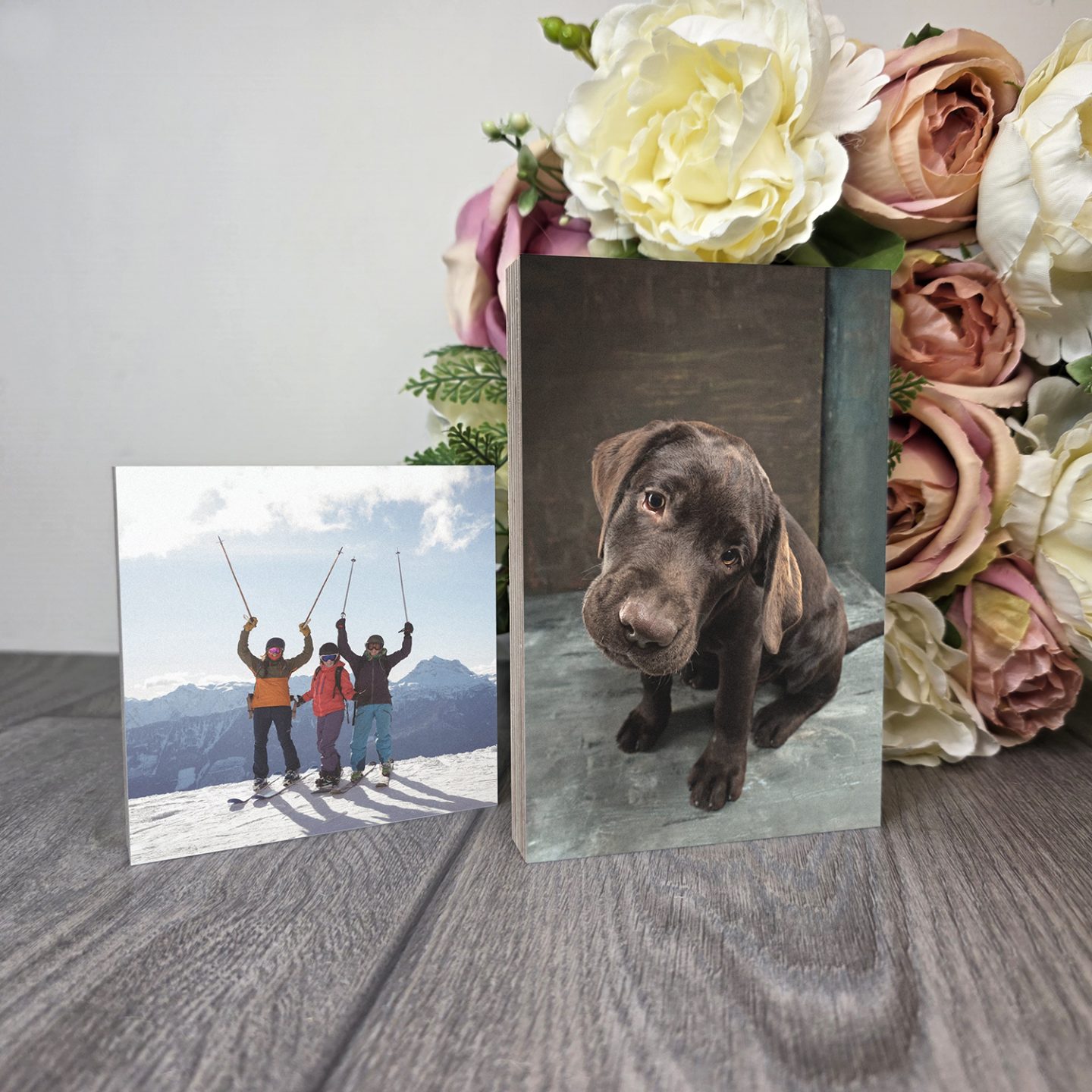 Personalised Wooden Photo Block 1 Personalised Wooden Photo Block