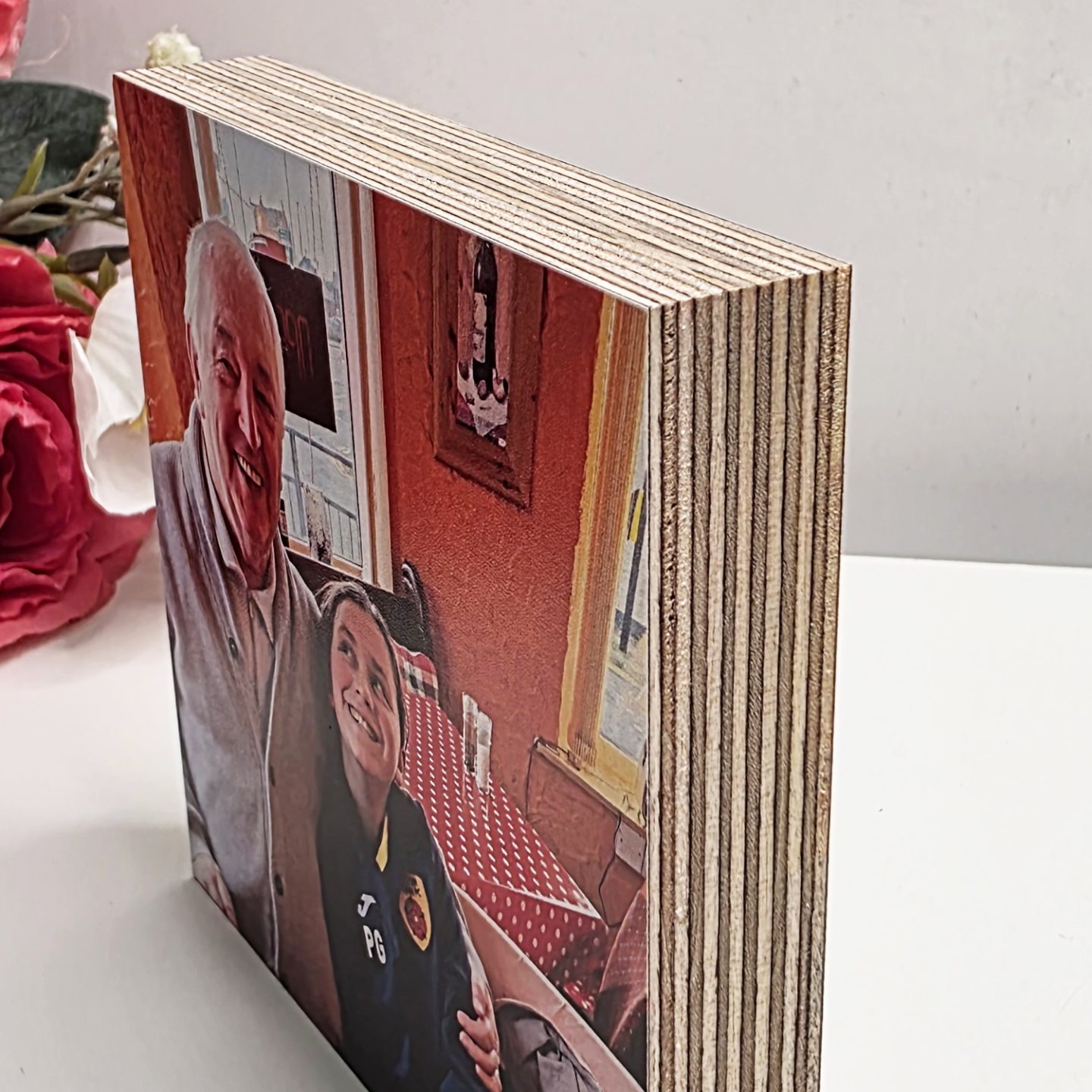 Personalised Wooden Photo Block 2 Personalised Wooden Photo Block - Image 2