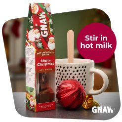Alternative view of GNAW Merry Christmas Santa Hot Chocolate Spoon
